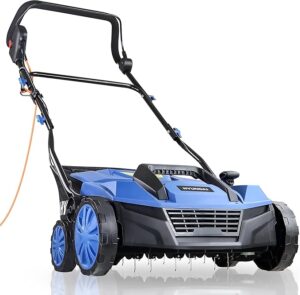 Hyundai HYSC1800E 1800W Electric Lawn Scarifier / Aerator / Lawn Rake, 230V