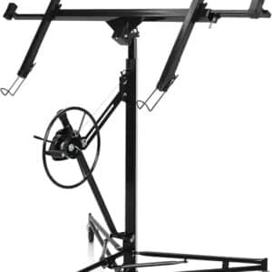 Drywall Plasterboard Lifter with Wheels, 11FT Portable Drywall Hoist Jack Tool